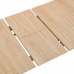 DUSK Heidi Oak 4-8 Seater Extendable Dining Table - Natural - thumbnail 9