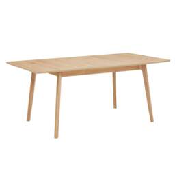 DUSK Heidi Oak 4-8 Seater Extendable Dining Table - Natural - thumbnail 6
