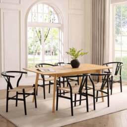 DUSK Heidi Oak 4-8 Seater Extendable Dining Table - Natural - thumbnail 1
