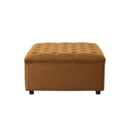 DUSK Kennadi Single Pouffe Sofa Bed - Muted Gold - thumbnail 6