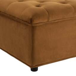 DUSK Kennadi Single Pouffe Sofa Bed - Muted Gold - thumbnail 7