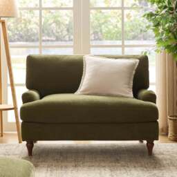 DUSK Hampshire Loveseat - Chenille Olive - thumbnail 2