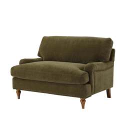 DUSK Hampshire Loveseat - Chenille Olive - thumbnail 3
