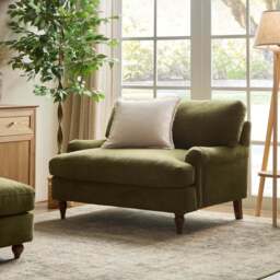 DUSK Hampshire Loveseat - Chenille Olive