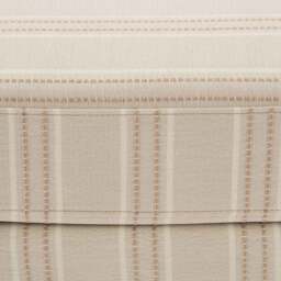 DUSK Sicily Pouffe - Natural Stitched Stripe - thumbnail 4