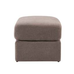 DUSK Small Seville Compact Pouffe - Chenille Mushroom - thumbnail 5