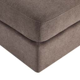 DUSK Small Seville Compact Pouffe - Chenille Mushroom - thumbnail 6