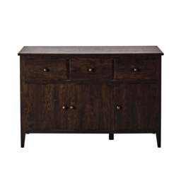 DUSK Nell 3 Door Sideboard with Drawers - Walnut - thumbnail 5