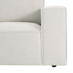 DUSK Brooklyn Small Corner Sofa - Chenille Ivory - thumbnail 7