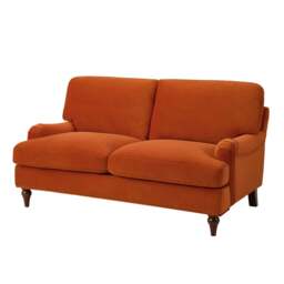 DUSK Hampshire 2 Seater Sofa - Bright Orange - thumbnail 4