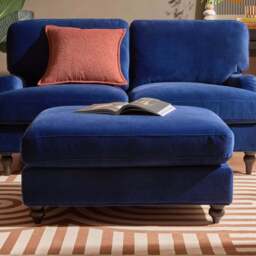 DUSK Hampshire Pouffe - Royal Blue - thumbnail 2