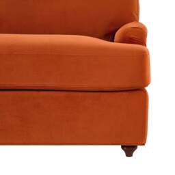 DUSK Hampshire Loveseat Sofa Bed - Bright Orange - thumbnail 8