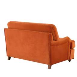 DUSK Hampshire Loveseat Sofa Bed - Bright Orange - thumbnail 7