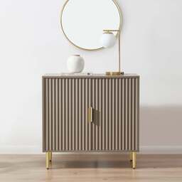 DUSK Evie 2 Door Sideboard - Taupe - thumbnail 4