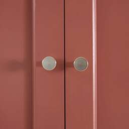DUSK Ruby 3 Door Wardrobe with Drawers - Terracotta - thumbnail 8