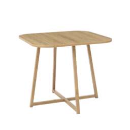 DUSK Ava Space Saver 4 Seater Dining Table and Chairs - Mushroom - thumbnail 6