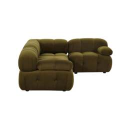 DUSK Bondi Small Right Hand L Shape Sofa -  Rich Green - thumbnail 5