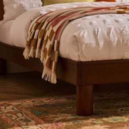 DUSK Seoul Bed Frame - Golden Haze Yellow - Double - thumbnail 7
