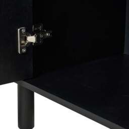 DUSK Tilda 2 Door Storage Unit - Black/ Marble Top - thumbnail 7