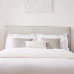 DUSK Oslo Ottoman Storage Bed - Ivory - Double - thumbnail 7