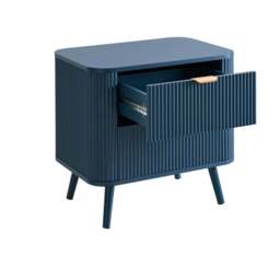 DUSK Hattie 2 Drawer Bedside Table - Teal - thumbnail 5