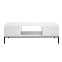DUSK Isabella Coffee Table - White - thumbnail 2
