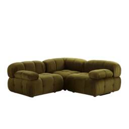 DUSK Bondi Small Corner Sofa - Rich Green - thumbnail 3