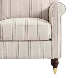 DUSK Sicily Small 2 Seater Sofa - Stripe - thumbnail 6