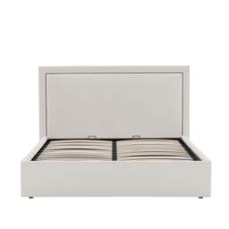 DUSK Windsor Ottoman Storage Bed - Natural/Black - King Size - thumbnail 4