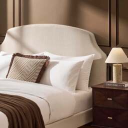 DUSK Surrey Bed Frame - Beige - Double - thumbnail 5