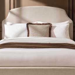DUSK Surrey Bed Frame - Beige - Double - thumbnail 7