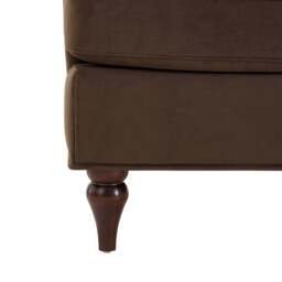 DUSK Hampshire Pouffe - Cappuccino - thumbnail 4