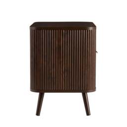DUSK Hattie 1 Drawer Bedside with Shelf - Walnut - thumbnail 6