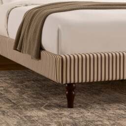 DUSK Surrey Bed Frame - Chocolate Stripe - King Size - thumbnail 7