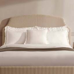 DUSK Surrey Bed Frame - Chocolate Stripe - King Size - thumbnail 5