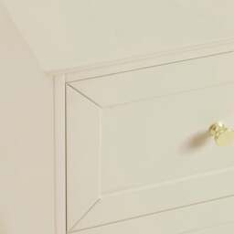 DUSK Ruby 2 Drawer Bedside Table - Cream - thumbnail 7