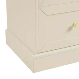 DUSK Ruby 2 Drawer Bedside Table - Cream - thumbnail 6