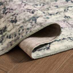 DUSK Zahra Persian Style Machine Washable Rug - Sage - 160 x 230cm - thumbnail 4