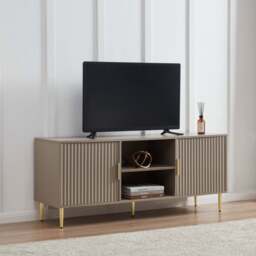 "DUSK Evie TV Unit for TVs up to 65""- Taupe" - thumbnail 2