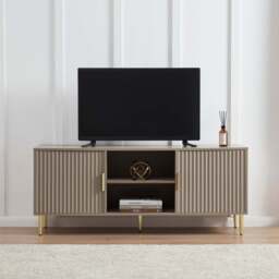 "DUSK Evie TV Unit for TVs up to 65""- Taupe" - thumbnail 3