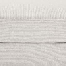 DUSK Chesterfield Pouffe - Natural Stripe - thumbnail 4