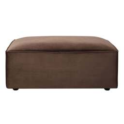DUSK Brooklyn Pouffe - Cappuccino - thumbnail 2