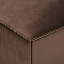 DUSK Brooklyn Pouffe - Cappuccino - thumbnail 4