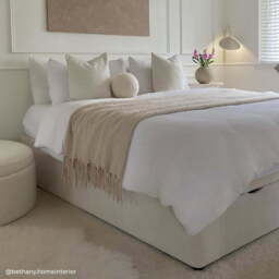 DUSK Portofino Waffle 100% Cotton Duvet Cover 200 Thread Count - White - Single - thumbnail 6