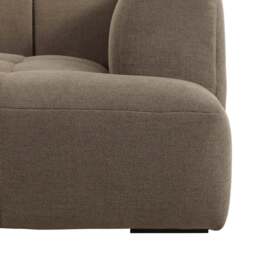 DUSK Manhattan Left Hand Chaise Sofa - Chenille Mushroom - thumbnail 6