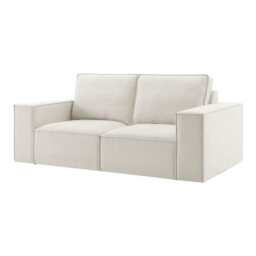 DUSK Brooklyn 2 Seater Sofa - Ivory - thumbnail 2