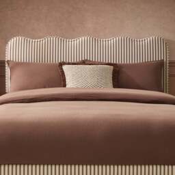 DUSK Wavy Ottoman Storage Bed - Chocolate Stripe - Small Double - thumbnail 9
