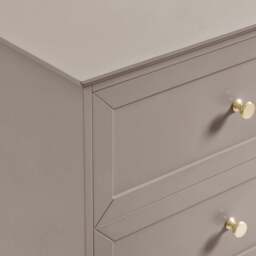 DUSK Ruby 6 Drawer Chest - Taupe - thumbnail 7