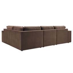 DUSK Brooklyn Small Left Hand L-Shape Sofa - Cappuccino - thumbnail 5
