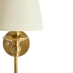 DUSK Lucille Ornate LED Rechargeable Wall Light - Brass - thumbnail 7